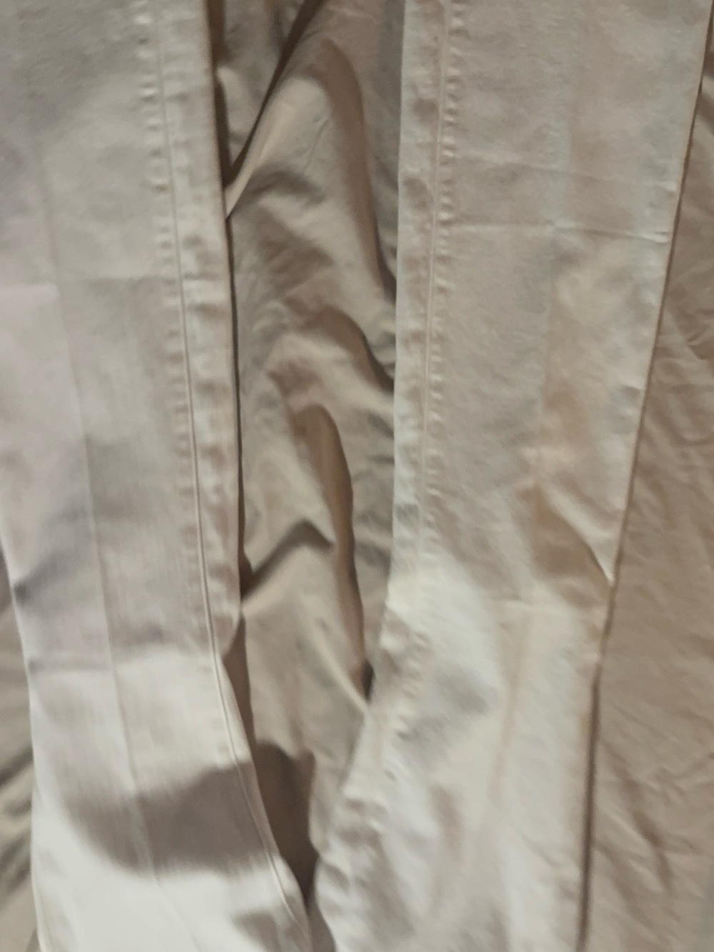 White skinny flairs